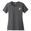Ladies PosiCharge ® Tri Blend Wicking Scoop Neck Raglan Tee Thumbnail