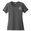 Ladies PosiCharge ® Tri Blend Wicking Scoop Neck Raglan Tee Thumbnail