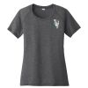 Ladies PosiCharge ® Tri Blend Wicking Scoop Neck Raglan Tee Thumbnail
