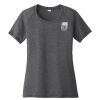 Ladies PosiCharge ® Tri Blend Wicking Scoop Neck Raglan Tee Thumbnail